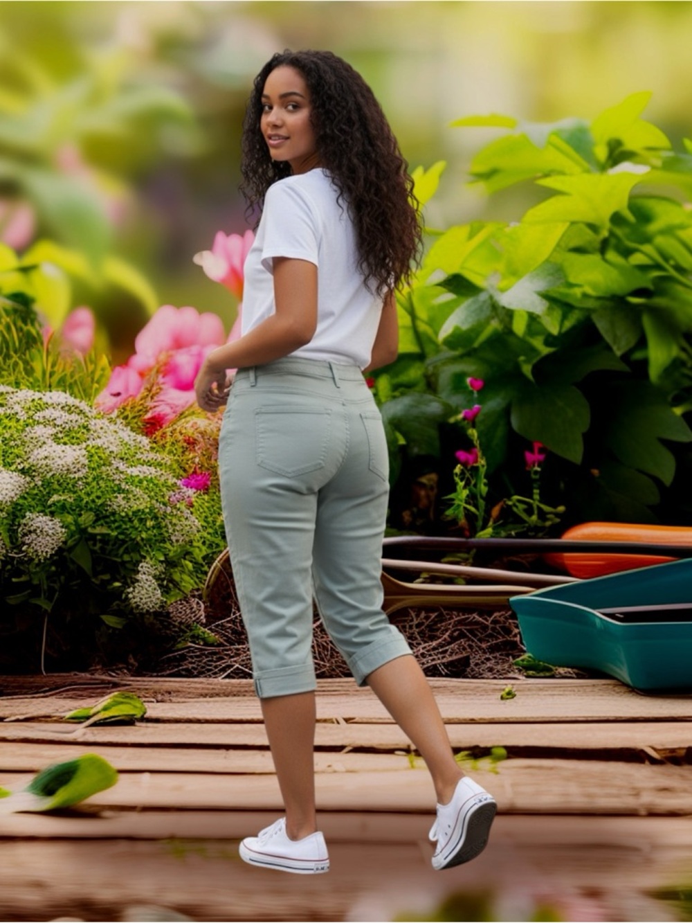 Gloria Vanderbilt Amanda Capri jeans